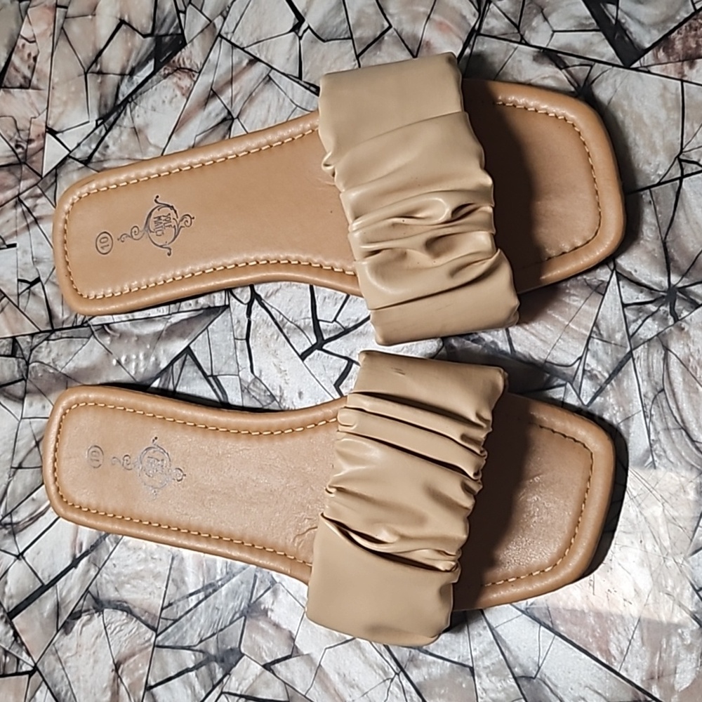 Beige Sandals